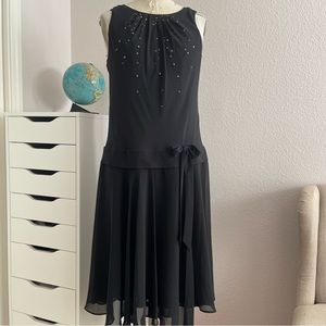 Liz Clairbone Black Evening Dress